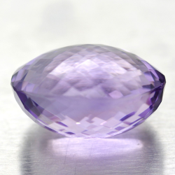 41.85ct Amethyst Oval Cut whith Chessboard