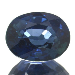 1.04ct Zafiro Azul Talla Oval 7.1x5.1mm