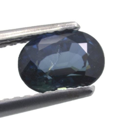 1.23ct Blue Sapphire Oval Cut 7.1x5.1mm