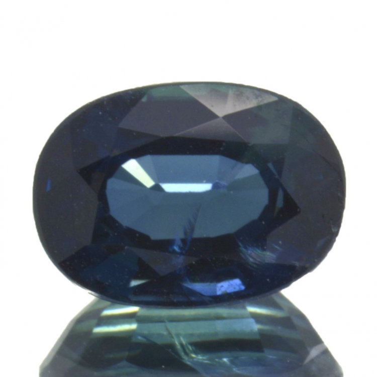 1.23ct Blue Sapphire Oval Cut 7.1x5.1mm