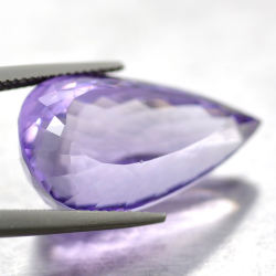 23.75ct Amethyst Pear Cut