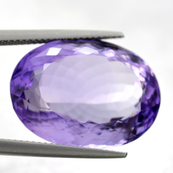 22.78ct Amethyst Oval Schnitt