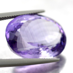 22.78ct Amethyst Oval Cut