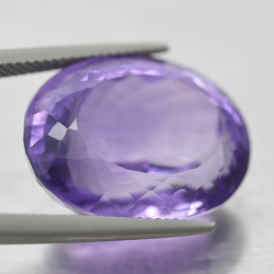 27.78ct Amethyst Oval Cut