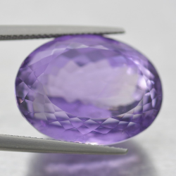 32.15ct Amethyst Oval Cut