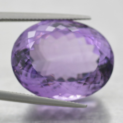 31.63ct Amethyst Oval Cut