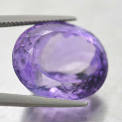 19.46ct Amethyst Oval Cut