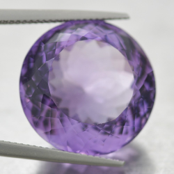 26.35ct Amethyst Round Cut