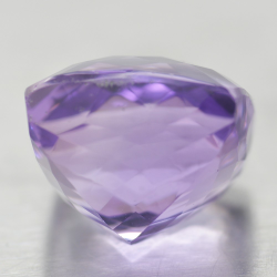 24.67ct Amethyst Cushion Cut with Chessboard