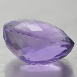 24.38ct Amethyst Oval Cut with Chessboard