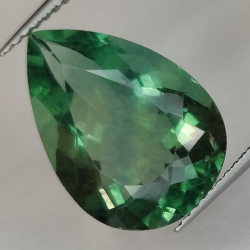 9.56ct Fluorite Taille Poire