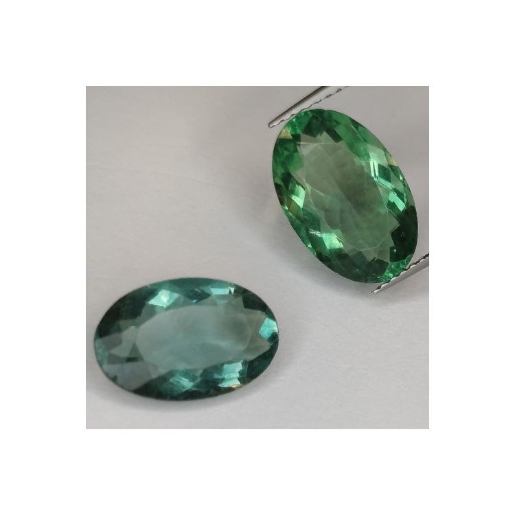 9.51ct Fluorite Oval Cut