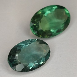 9.51ct Fluorit Oval Schnitt