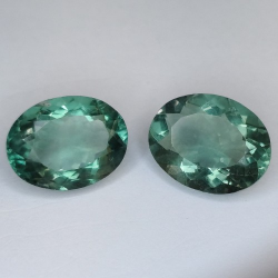 9.88ct Fluorita Talla Oval