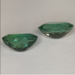 9.88ct Fluorit Oval Schnitt