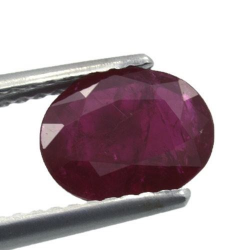 1.75ct Ruby Oval Cut