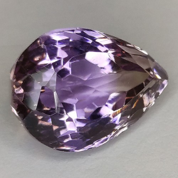 12.59ct Amethyst Birne Schnitt