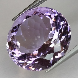 11.05ct Amethyst Oval Cut 14.21x14.80mm