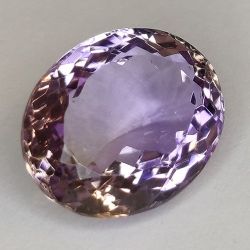 9.98ct Amethyst Oval Cut 15.48x12.97mm