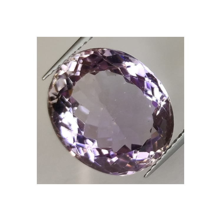 9.98ct Amethyst Oval Cut 15.48x12.97mm