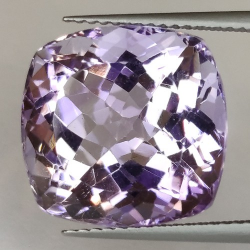 14.50ct Ametista Facettato Cuscino 14.54x14.27mm