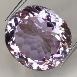 23.95ct Amethyst Oval Schnitt 19.35x17.45mm