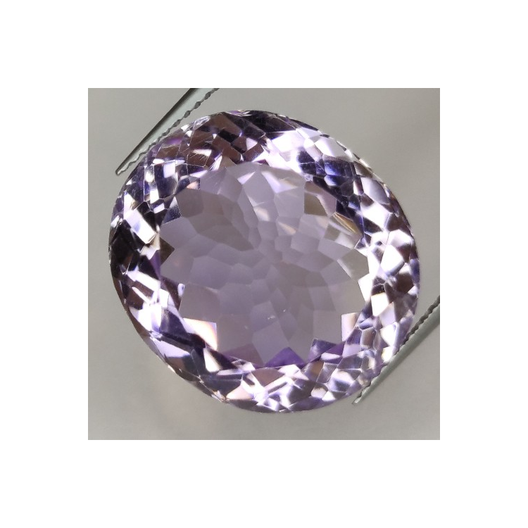 23.95ct Amethyst Oval Cut 19.35x17.45mm