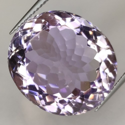 23.95ct Amethyst Oval Cut 19.35x17.45mm