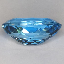 9.67ct Blau Topas Oval Schnitt