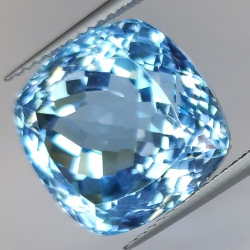 20.93ct Topacio Azul Talla Cojín