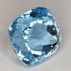 20.93ct Topacio Azul Talla Cojín