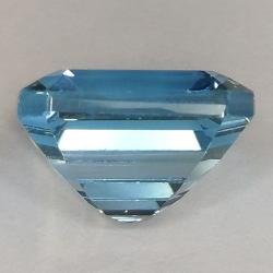 16.12ct Blau Topas Asscher Schnitt