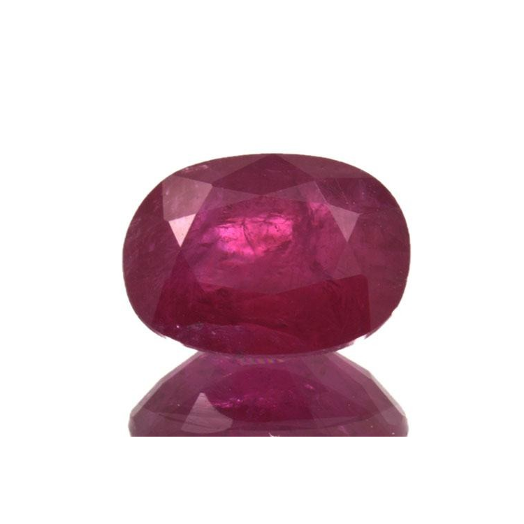 1.13ct Ruby Oval Cut 7.10x5.10mm