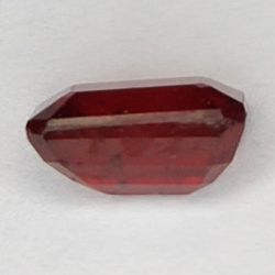 2.40ct Ruby emerald cut 8x5mm