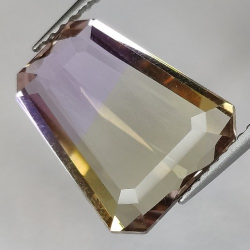 5.09ct Ametrin Fancy Schnitt