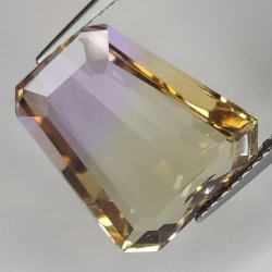 5.09ct Ametrin Fancy Schnitt