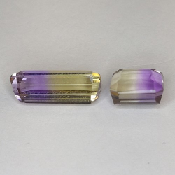 6.31ct Ametrine Emerald Cut