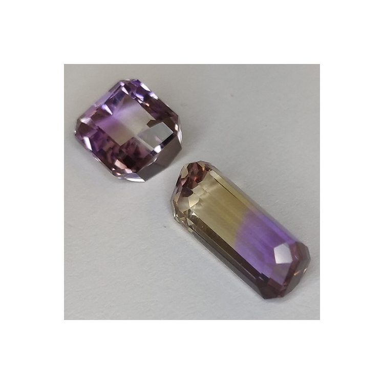 6.31ct Ametrine Emerald Cut