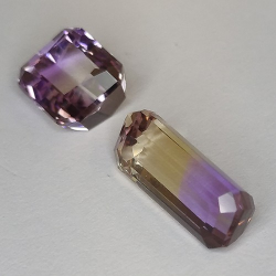 6.31ct Ametrine Emerald Cut