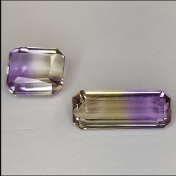 6.31ct Ametrine Emerald Cut