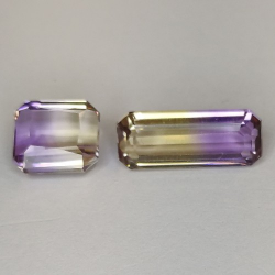 6.31ct Ametrine Emerald Cut