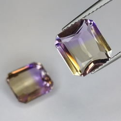 6.24ct Ametrine Emerald Cut