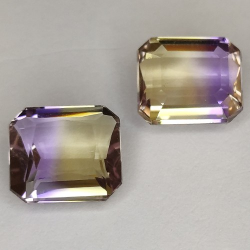 6.24ct Ametrine Emerald Cut