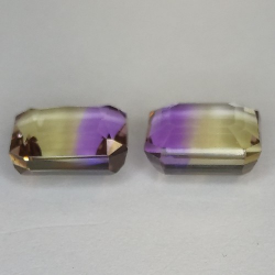 6.24ct Ametrine Emerald Cut