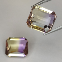 6.24ct Ametrine Emerald Cut