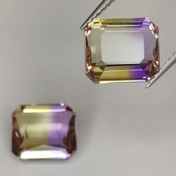 6.24ct Ametrine Emerald Cut