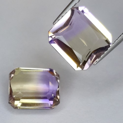 6.24ct Ametrina Taglio Smeraldo