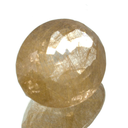 25,68ct. Rutile Quartz Oval Cut