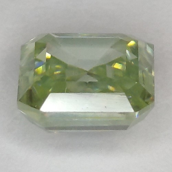 2.49ct Moissanita Talla Esmeralda