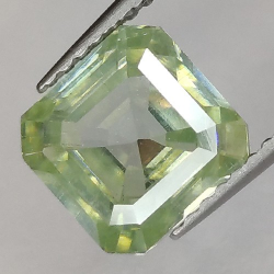 2.49ct Moissanita Talla Esmeralda